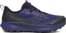Saucony Peregrine 15 GTX Trailrunning-Schuhe Blau/Schwarz Männer