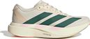 Adidas Adizero Evo SL Woven hardloopschoenen voor dames, wit/groen/roze