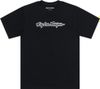 Troy Lee Designs Signature Kurzarm T-Shirt Schwarz