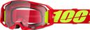 Maschera 100% ARmatic Rosso/Lente trasparente