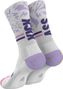 Incylence Ultralight Kickass V4 Socks - White/Purple