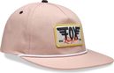 Fox Winged Snapback Cap Pink Women