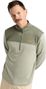 Pull demi-zip cyclotourisme homme Cyclisme Journey Light Green Vert