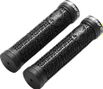 Paire de Grips Reverse Stamp Single Lock-On Ø30mm x 135mm Noir 