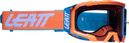 Leatt Velocity 5.5 Maske - Neon Orange - Hellgrauer Bildschirm 58%
