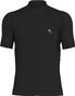 7mesh Ashlu Merino Maillot de manga corta Negro S