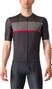 Maillot de manga corta Castelli Tradizione Gris/Rojo