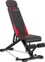 Banc de musculation réglable fitness pliable compact Noir