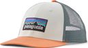 Gorra Patagonia P-6 Logo LoPro Trucker Blanca