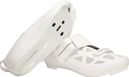 Coppia di scarpe da triathlon Neatt Asphalte Tri bianche