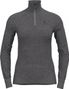 Women's 1/2 Zip Long Sleeve Jersey Odlo Active Warm Eco Gray