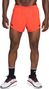 Heren Nike AeroSwift 4in Split Short Rood