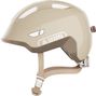 Casco infantil Abus Smiley 3.0 Flace LED beige para niños