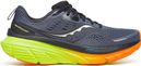 Saucony Guide 18 Men's Running Shoes, Blue/Yellow/Orange