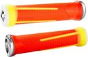 ODI Paire de Grips AG-1 Lock-On Orange/Jaune