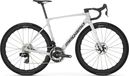 Bicicletta da strada Megamo Raise 00 Sram Red AXS 12V 700 mm Bianco/Grigio 2026