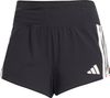 Short Splité adidas Adizero Gel 3in Noir Femme