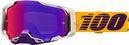 100% Armega Difenbak Mask / Purple Mirror Lens