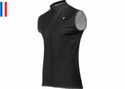 LeBram Allos Sleeveless Jacket Black Fitted