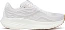 Chaussures Running Saucony Ride 18 Blanc Homme