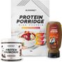 PACK PETIT-DEJ – PORRIDGE - PROTEIN CRUNCHIES Dark Chocolate + ZERO SYRUP Caramel