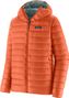 Patagonia Down Sweater Hoody Orange Damesjas