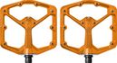 Paire de Pédales Plates Crankbrothers Stamp 7 Large - Orange