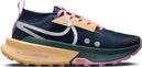 Chaussures Trail Nike Zegama 2 Bleu/Jaune/Rose Femme