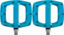 DMR Pair of Flat Pedals V12 Blue