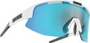 Occhiali da sole Bliz Matrix Small Hydro Lens Bianchi / Blu