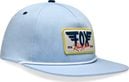 Fox Winged Snapback Cap Blau Damen