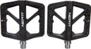 Pair of Neatt Composite 5 Pin Flat Pedals Black
