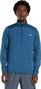 New Balance Athletics Heat Grid Blue Men's 1/2 Zip Thermal Top