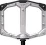 Coppia di pedali piatti Crankbrothers Stamp Evo - Large argento