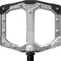 Coppia di pedali piatti Crankbrothers Stamp Evo - Small Argento