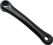 MANIVELLE GAUCHE 170 NEWTON ALU FORGE ETROITE NOIR (SUR CARTE)