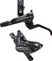 Front Brake Shimano Deore M6120 4 Pistons (without disc) 100cm Black