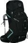 Osprey Ariel Plus 60 Black Women's Hiking Bag