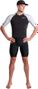 Zone3 Lava Long Distance Triathlon-Anzug für Herren, schwarz/weiß