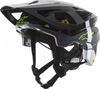 Alpinestars Vector Tech Pilot Mips Helm Schwarz / Weiß / Grau
