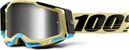 100% RACECRAFT 2 Maske | Brown Airblast | Mirror Argents Brille