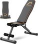 Banc de musculation réglable fitness pliable compact Noir