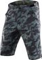 Troy Lee Designs Skyline Camo Korte broek met voering Grijs