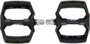Coppia di pedali piatti HT Components Spider AF03 Nero