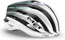 Casque MET Trenta 3K Carbon Mips UAE Team 2024 Blanc/Vert