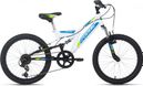 VTT enfant tout suspendu 20  Zodiac blanc-vert TC 31 cm KS Cycling