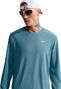 T-Shirt Running Nike Miler Bleu Homme