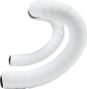 Supacaz Suave Gel White Hanger Tape Black Cap