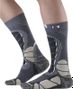 Coppia di calzini Monnet Trek Light Beige / Grey