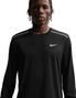 T-Shirt Running Nike Miler Noir Homme